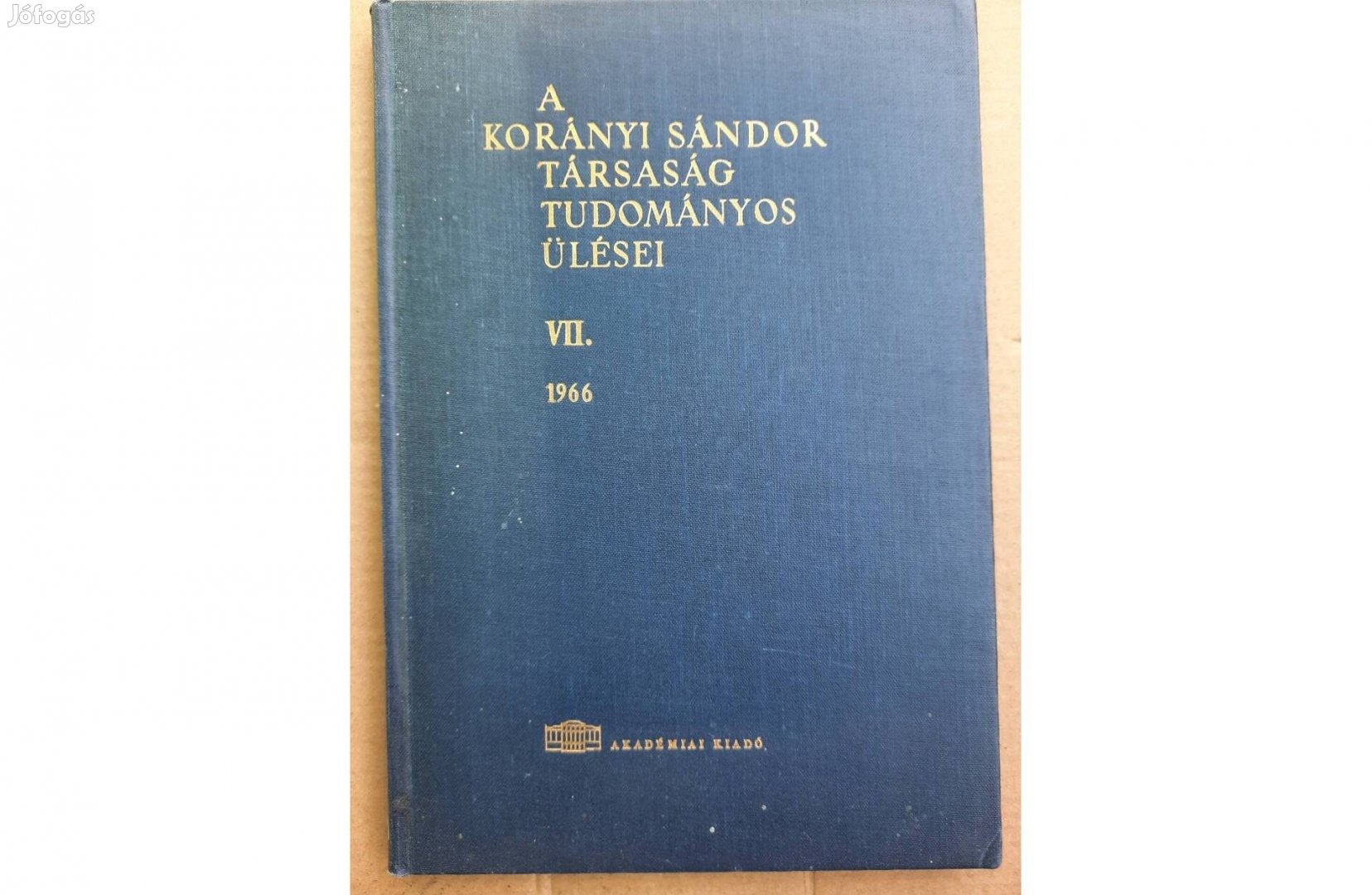 A Korányi Sándor Társaság tudományos ülései című könyv eladó