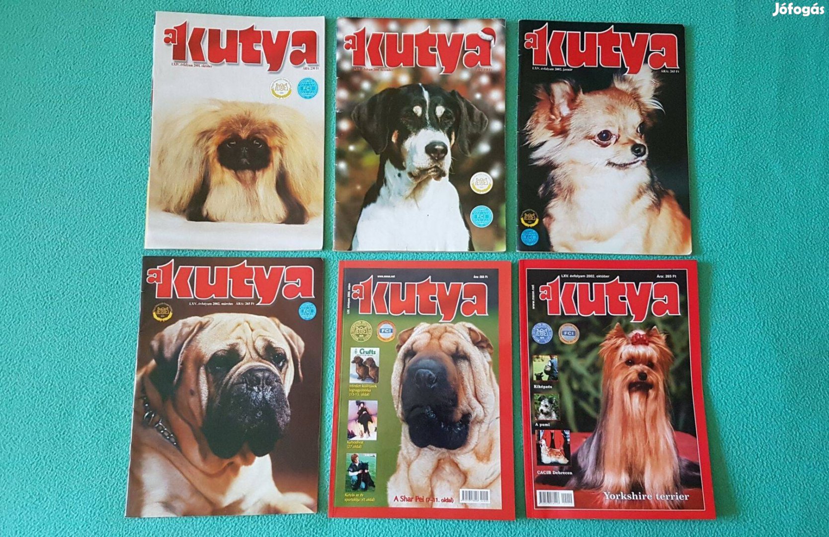 A Kutya magazin - 2001 és 2002-es számok