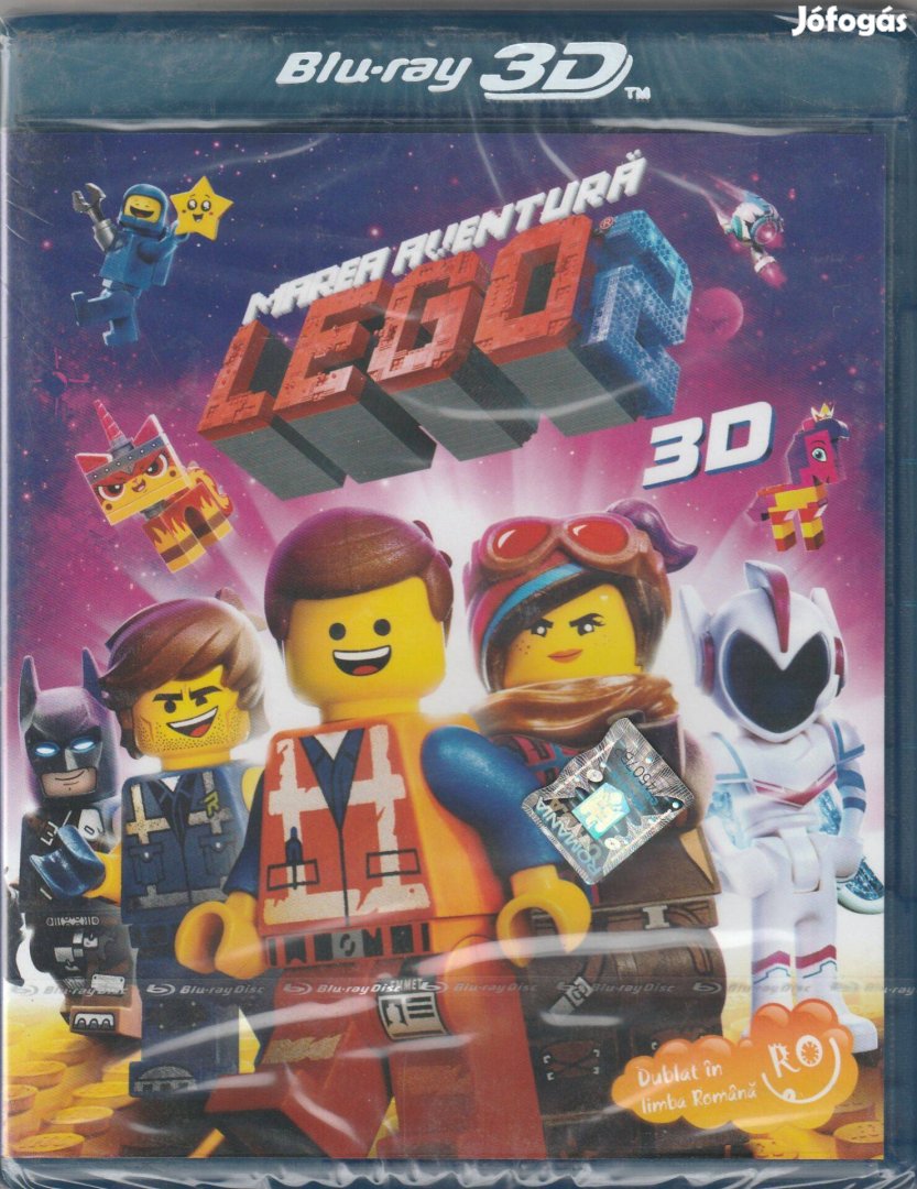 A LEGO-kaland 2. Blu-Ray 2D + 3D (bontatlan)