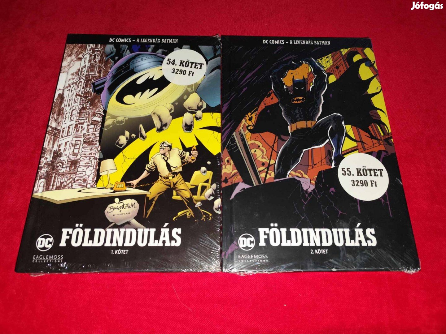 A Legendás Batman 54-55 Földindulás 1-2. rész (bontatlan)