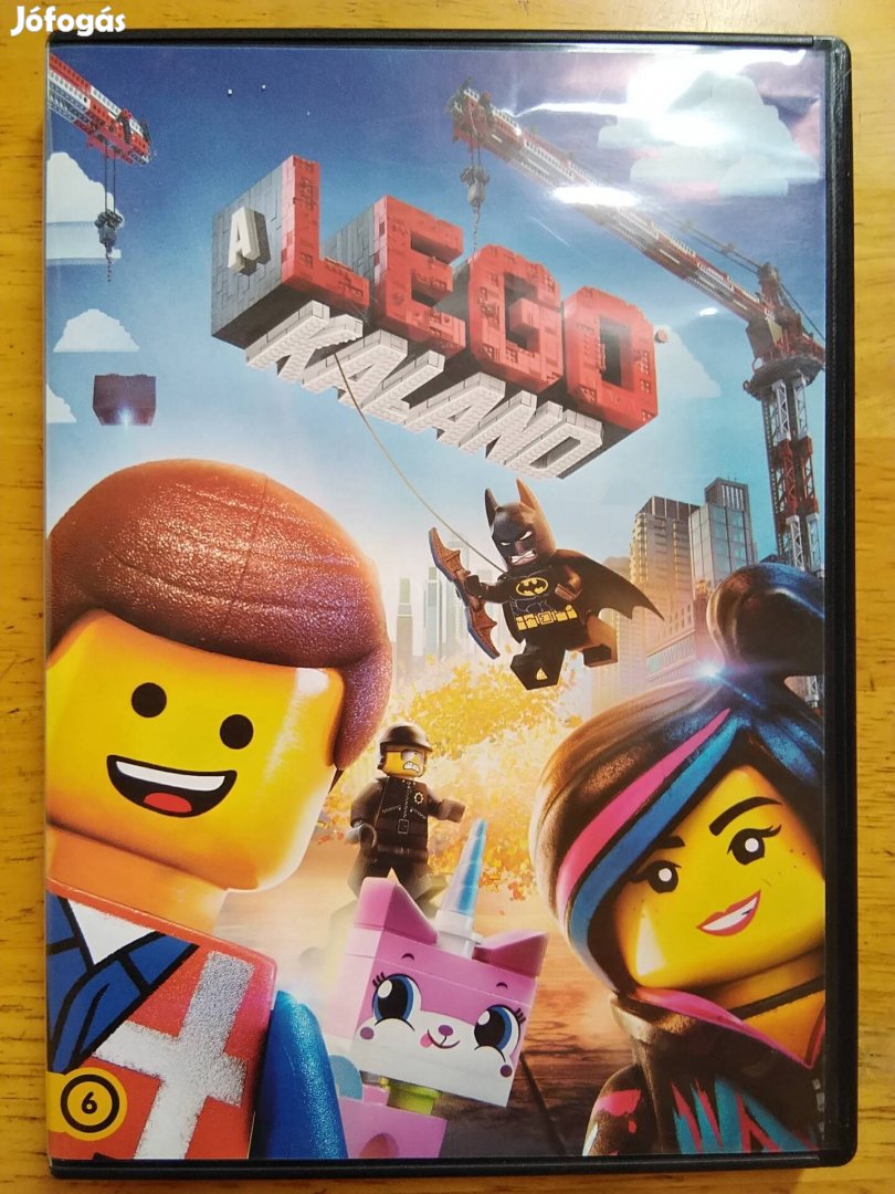 A Lego kaland újszerű dvd 