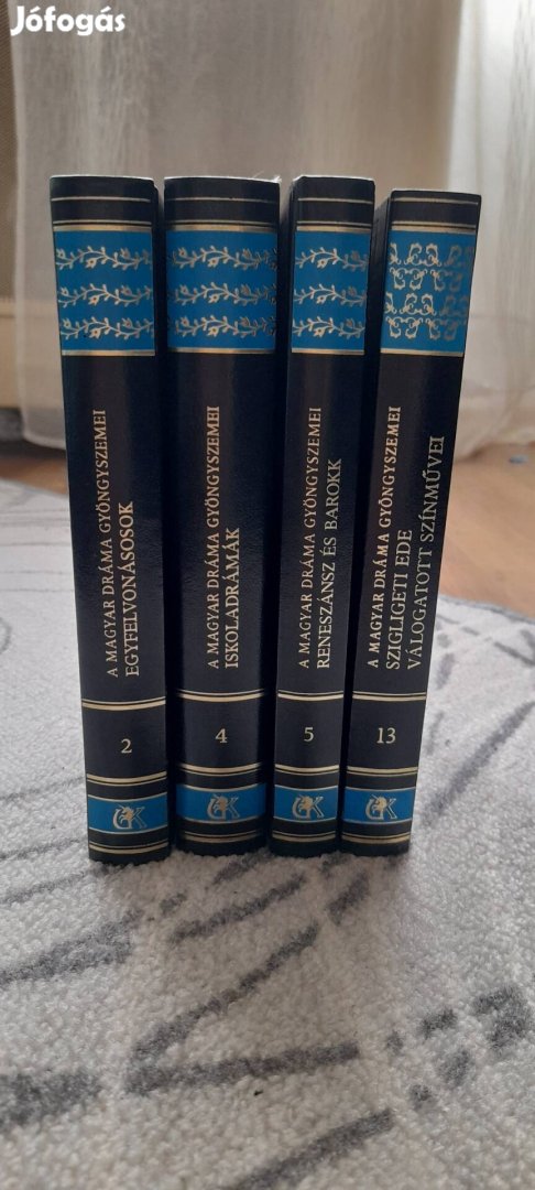A Magyar Dráma gyöngyszemei Gyűjteményes diszkiadás 4 kötet