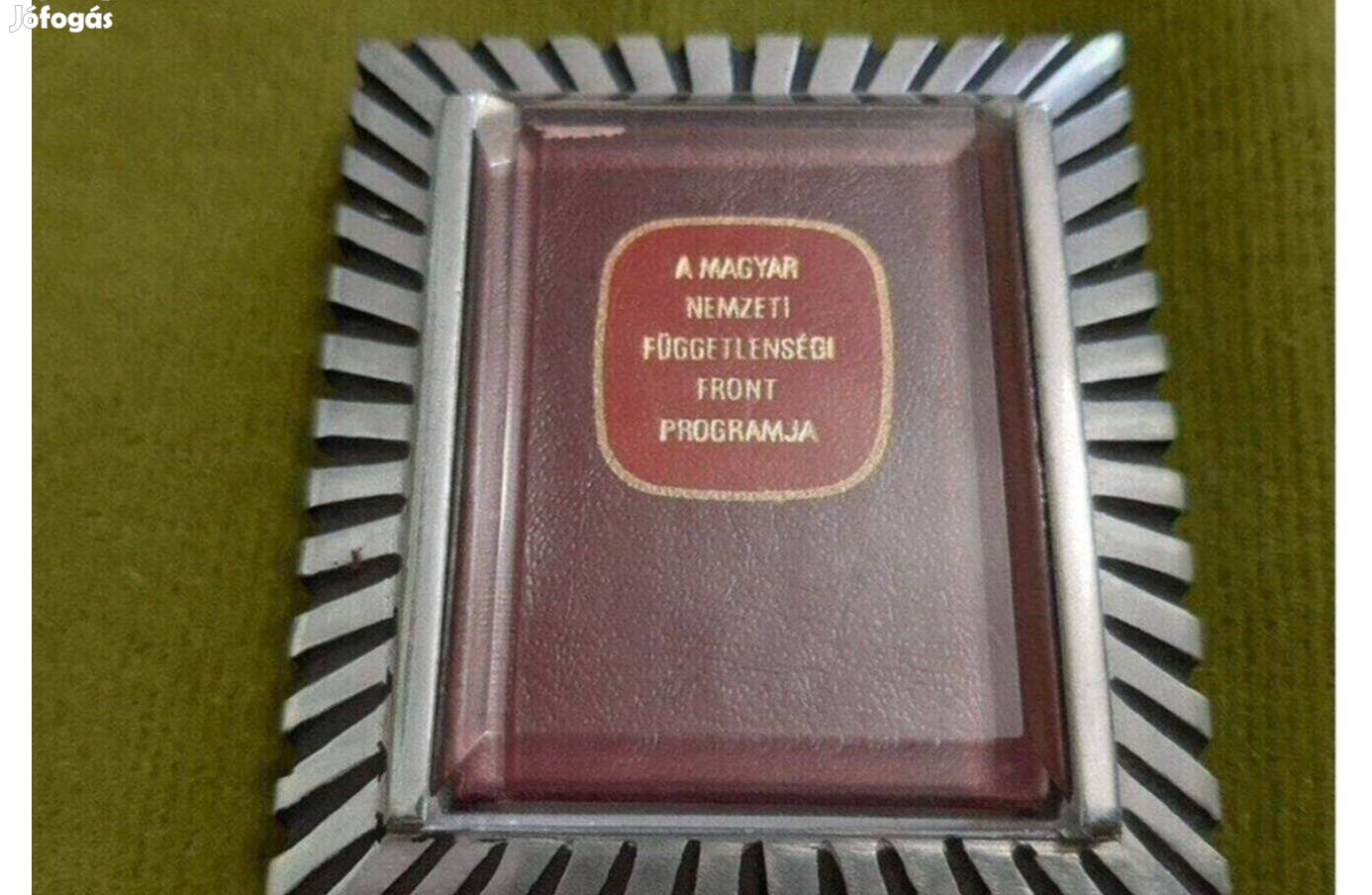 A Magyar Nemzeti Függetlenségi Front programja minikönyv