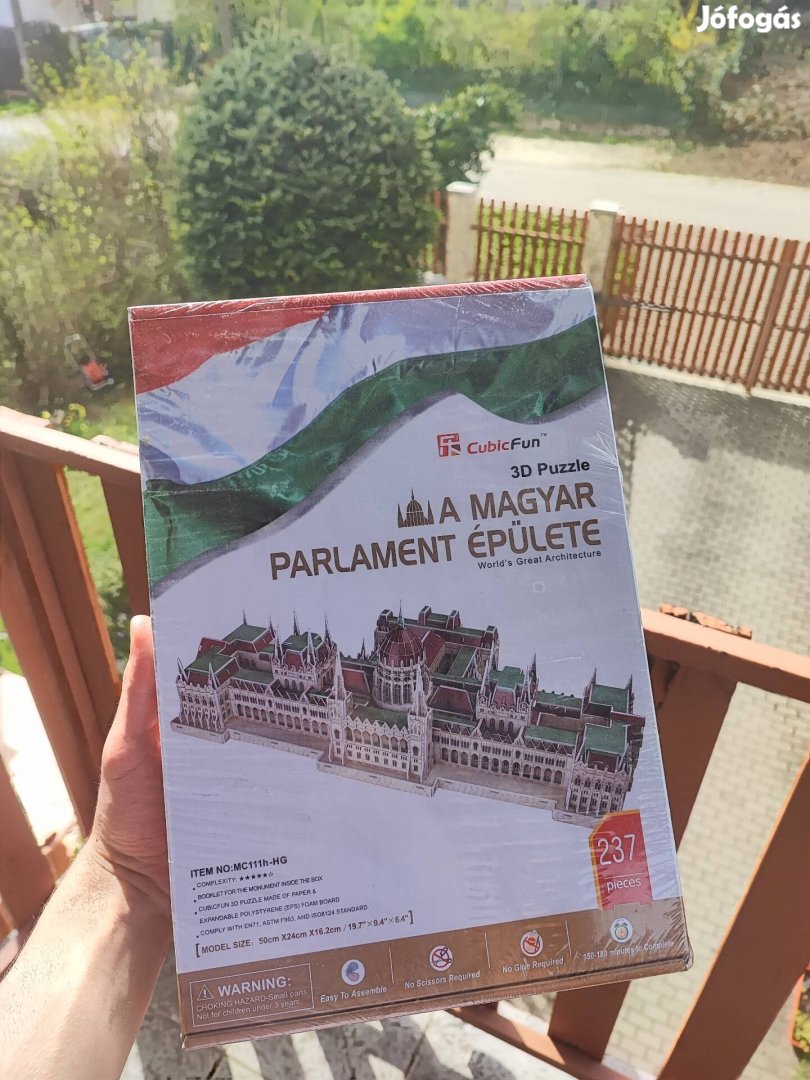 A Magyar Parlament épülete 3D Puzzle 