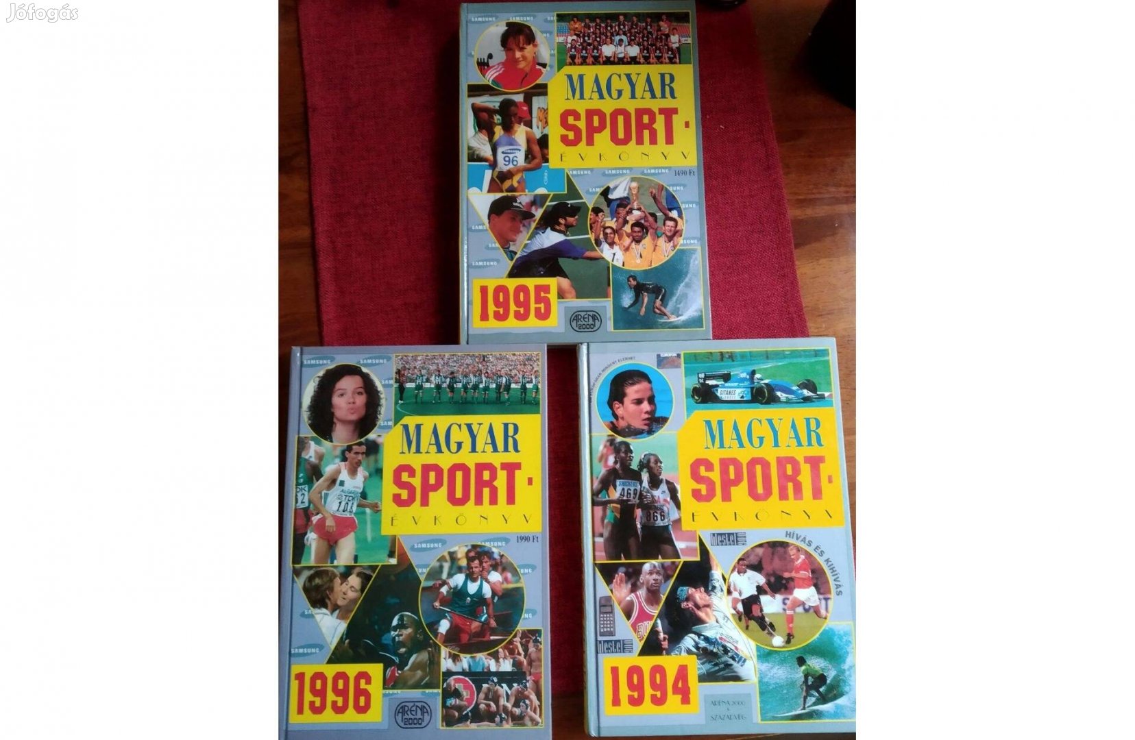 A Magyar Sport évkönyve 1992 1994 1995 1996