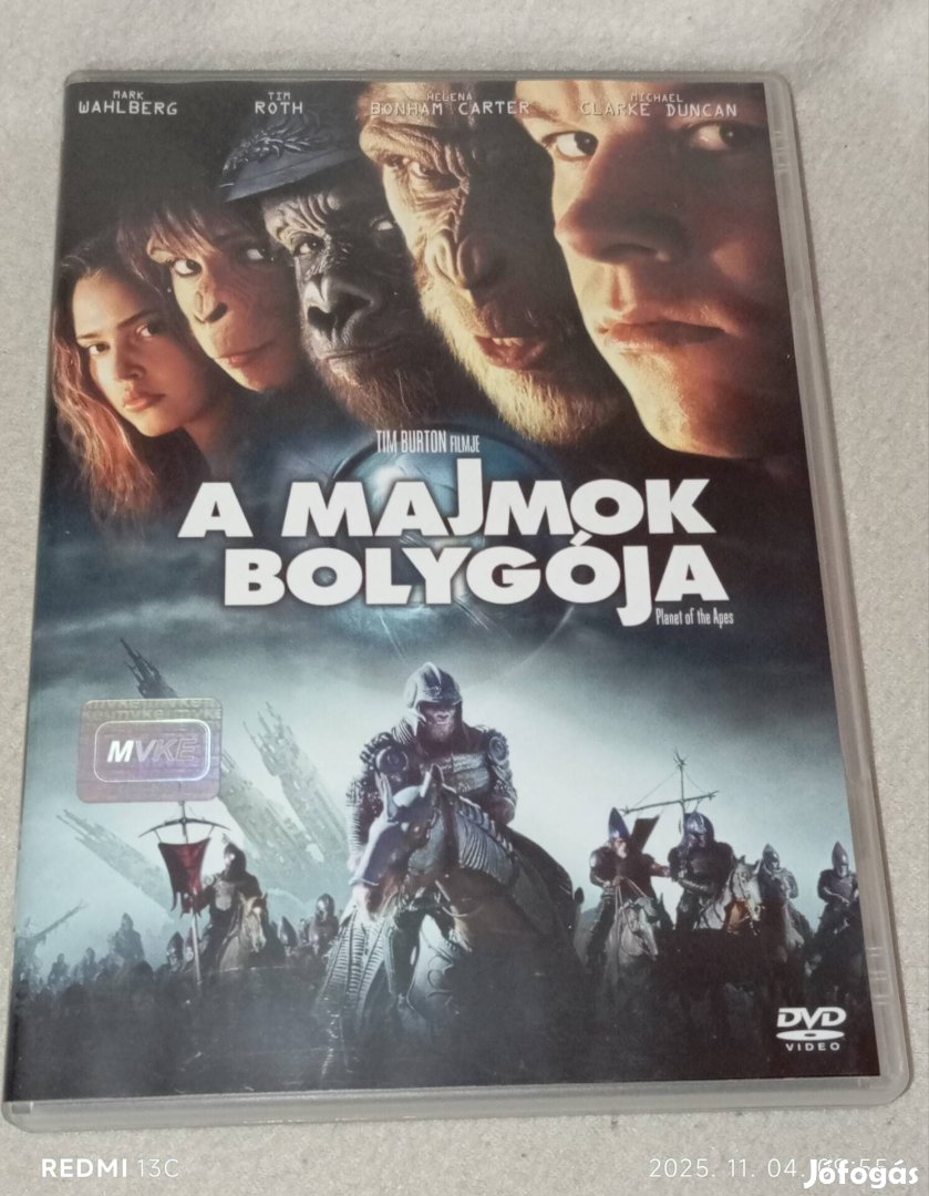 A Majmok bolygója 2 lemezes Magyar Feliratos DVD