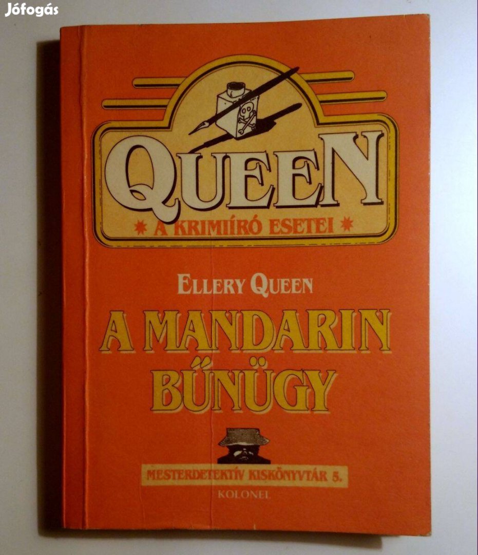 A Mandarin Bűnügy (Ellery Queen) 1990 (8kép+tartalom)