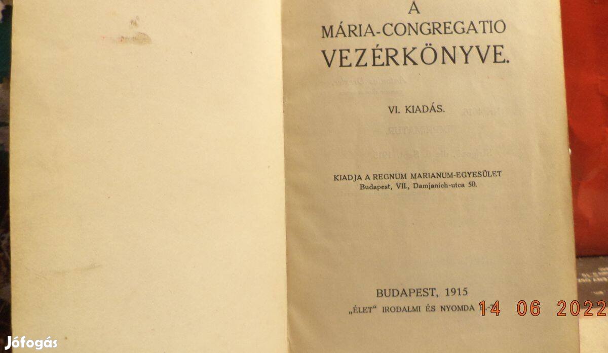 A Mária - Congregatio vezérkönyve