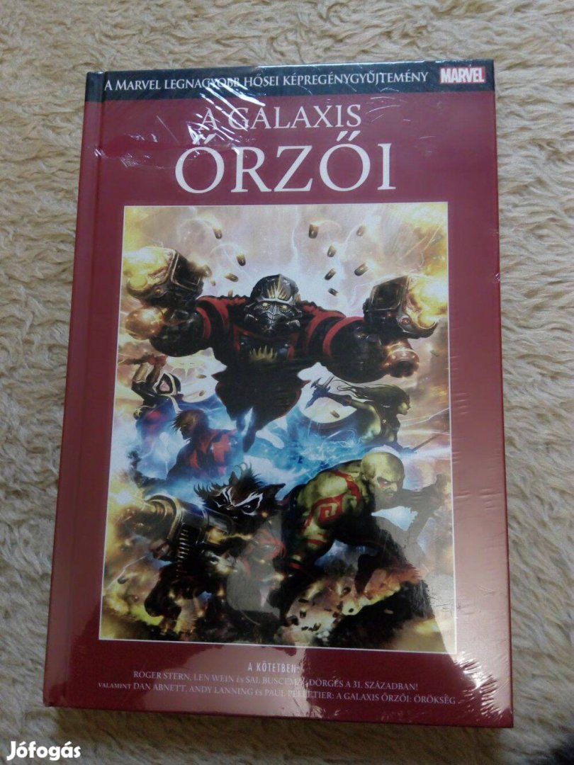 A Marvel legnagyobb hősei 24. kötet: A galaxis őrzői képregény eladó!