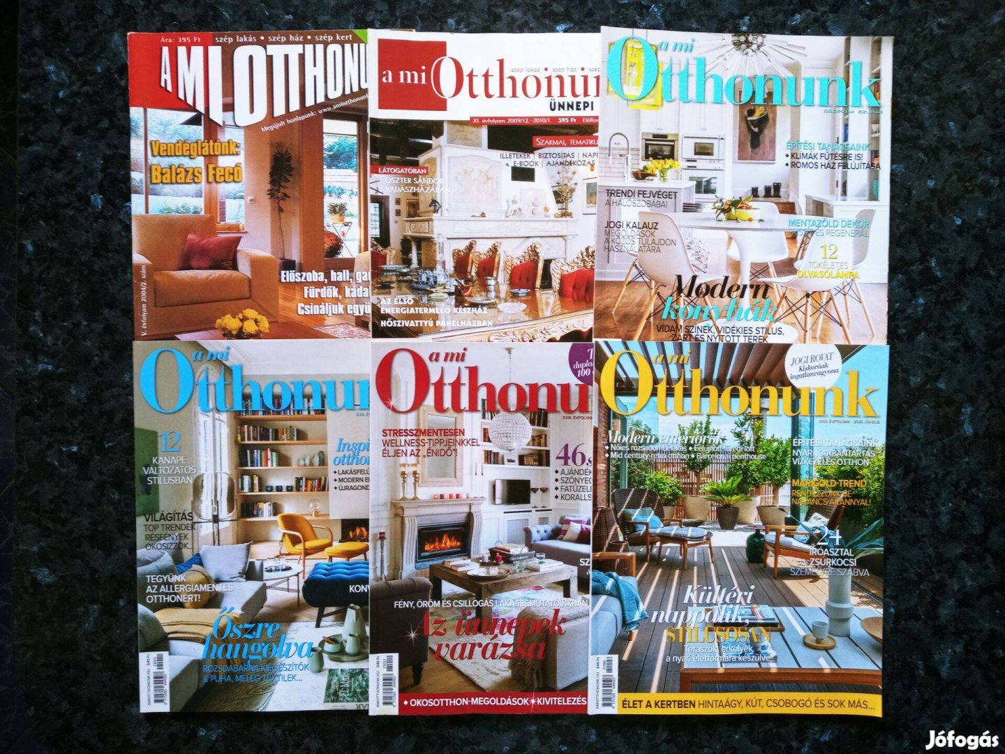 A Mi Otthonunk magazin Régi Újság 6 db