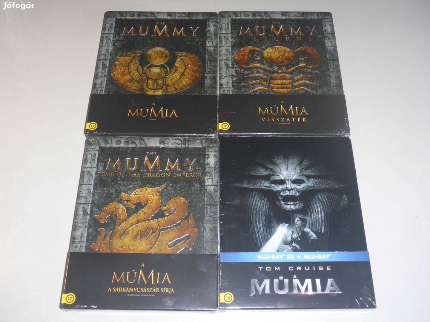 A Múmia 1.2.3. / A Múmia (2017)-limitált, fémdobozos vált. (steelbook)