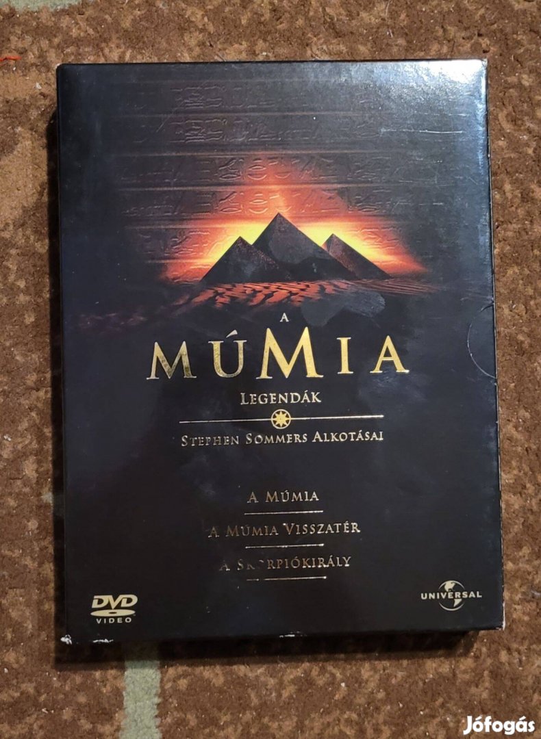 A Múmia Legendák Kollekció DVD