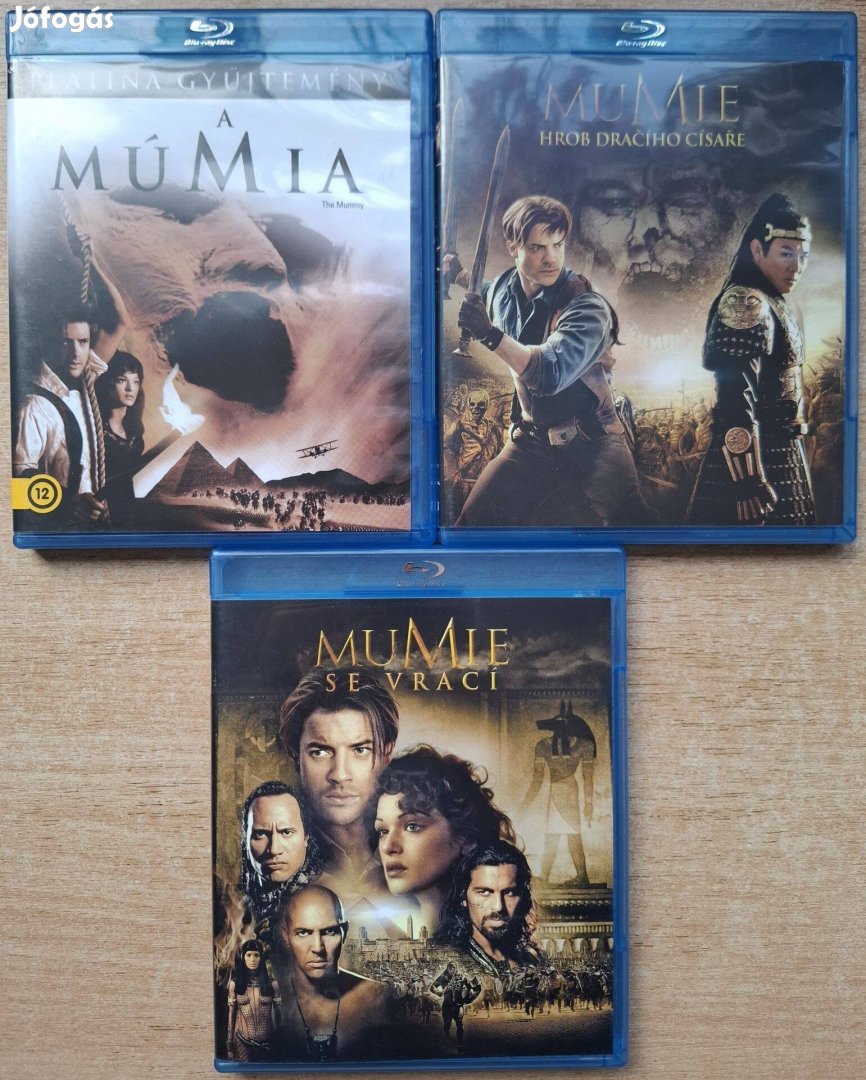 A Múmia Trilógia The Mummy Trilogy 1999-2008 Blu-ray