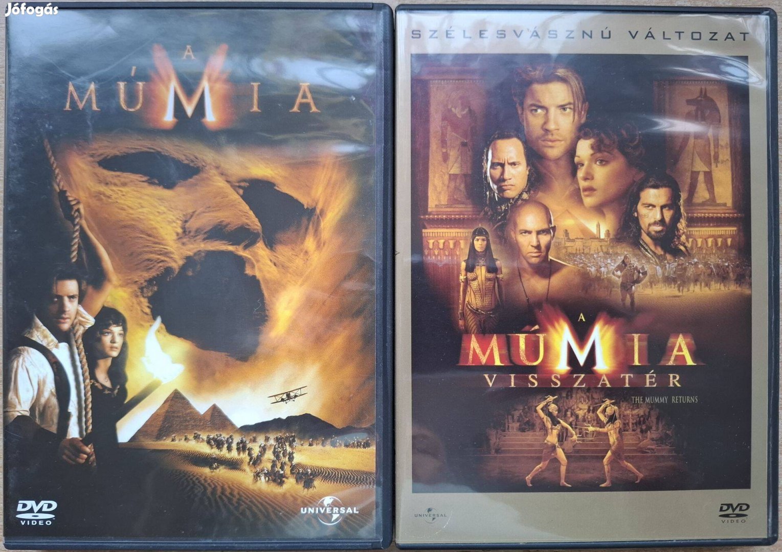 A Múmia A múmia visszatér 1999-2001 DVD