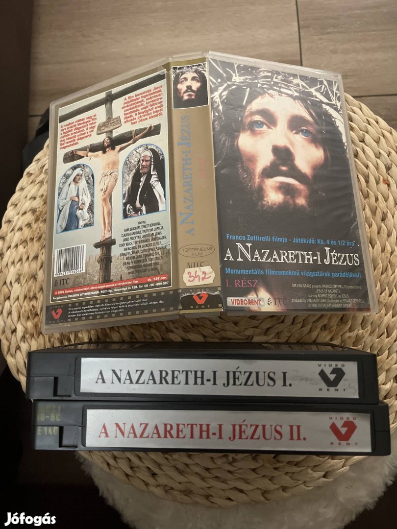 A Nazarethi Jézus 1-2 vhs