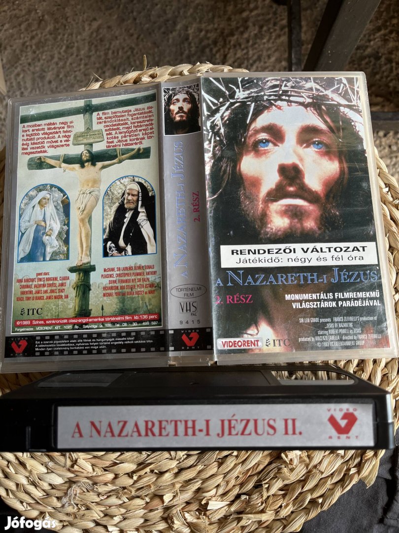 A Nazarethi jézus vhs