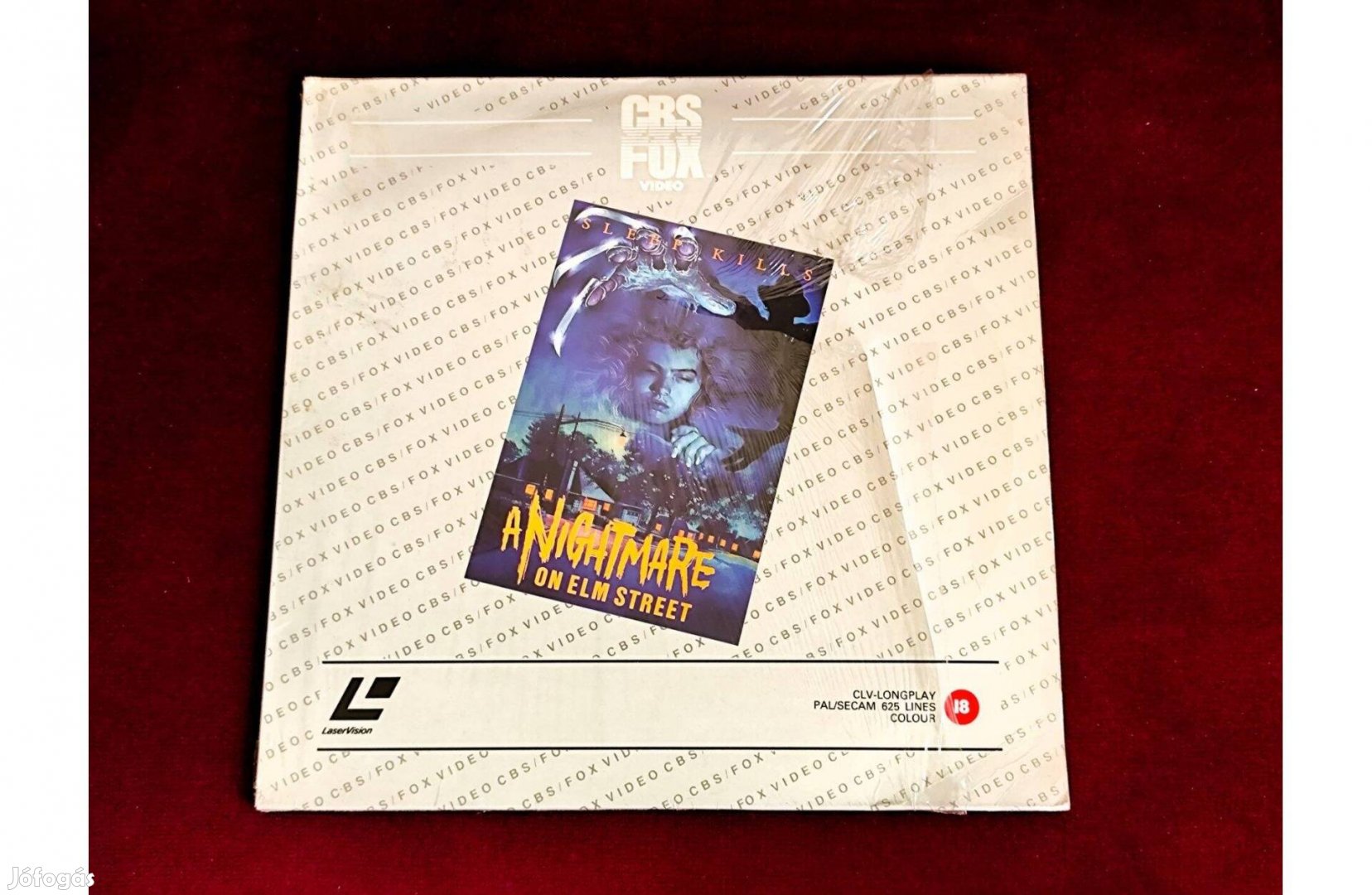 A Nightmare On Elm Street 1984. Laserdisc - Képlemez