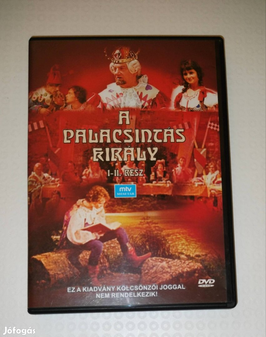 A Palacsintás király dvd 1-2 rész