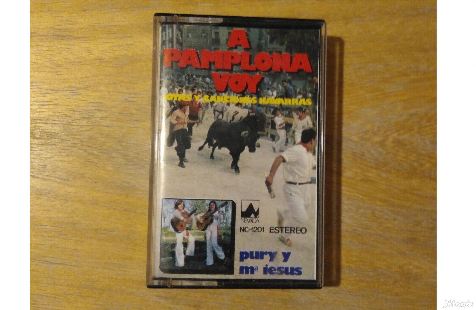 A Pamplona voy spanyol zenei kazetta