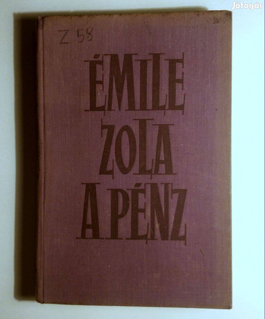 A Pénz (Émile Zola) 1963 (viseltes) 8kép+tartalom