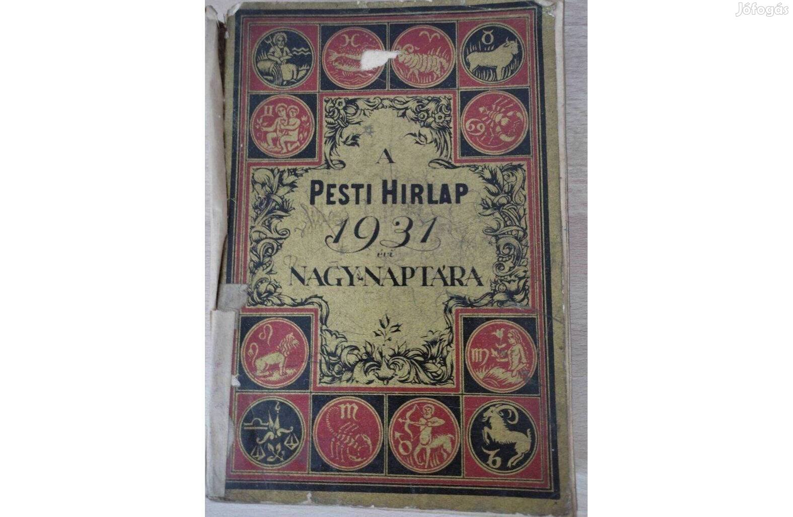 A Pesti Hírlap 1931. évi nagy naptára