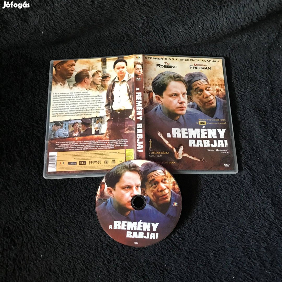 A Remény rabjai DVD