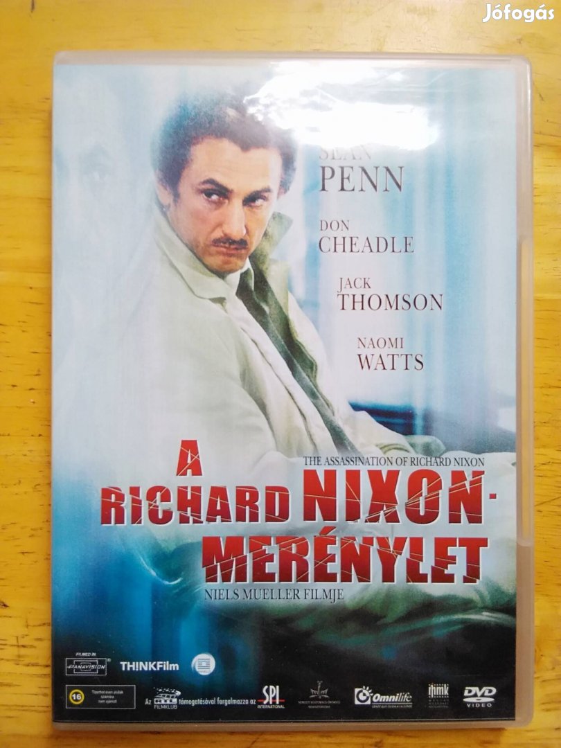 A Richard Nixon merénylet újszerű dvd Sean Penn 