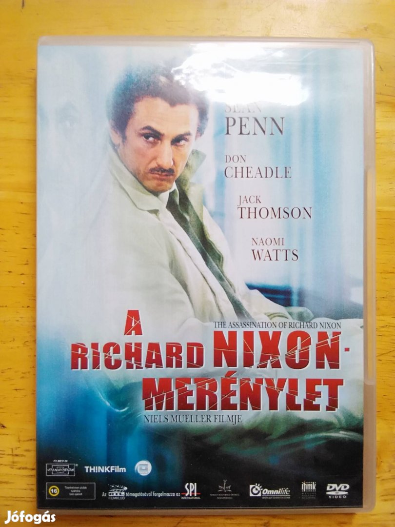 A Richard Nixon merénylet újszerű dvd Sean Penn 