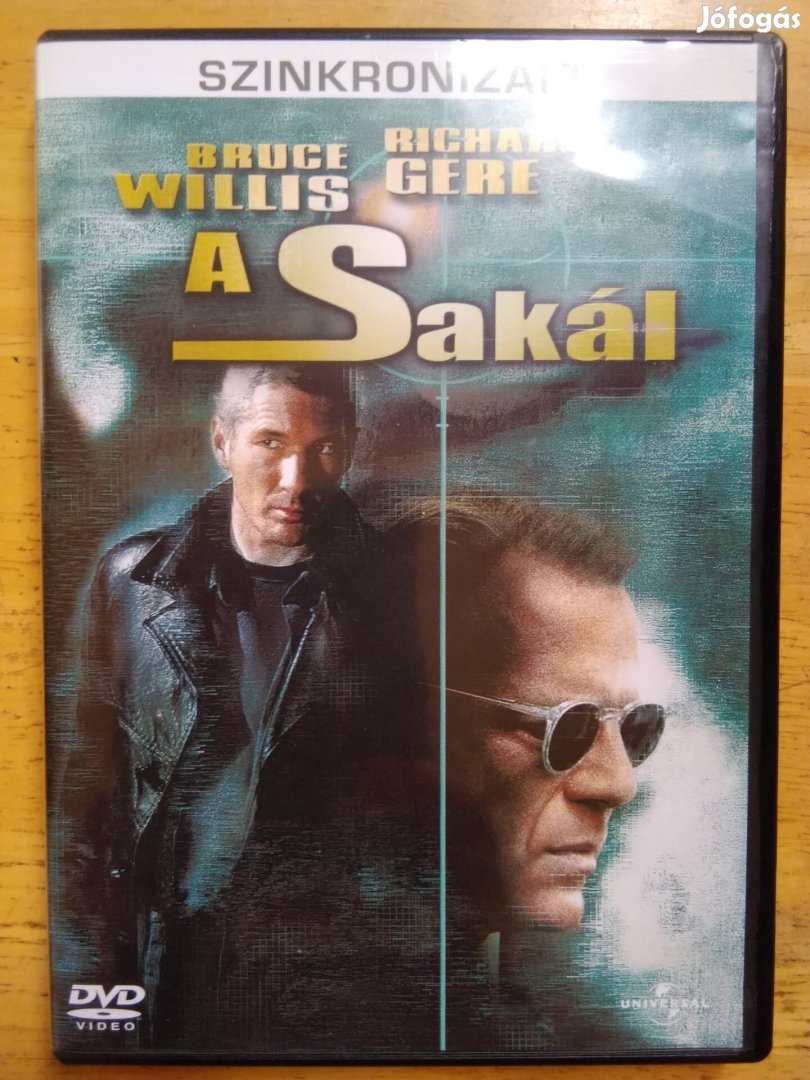 A Sakál dvd Bruce Willis - Richard Gere Szinkronizált változat 