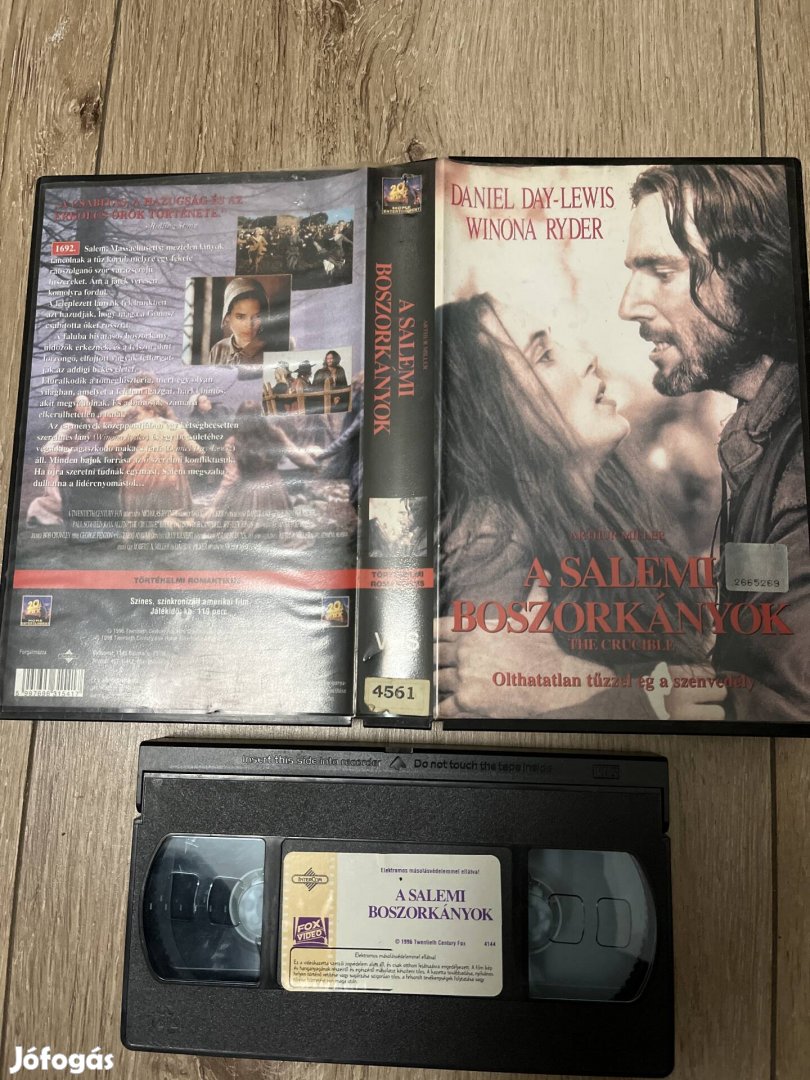 A Salemi boszorkányok vhs 