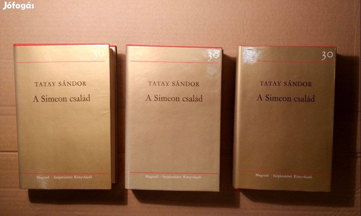 A Simeon Család I-III. (Tatay Sándor) 1977 (foltmentes) 19kép+tartalom
