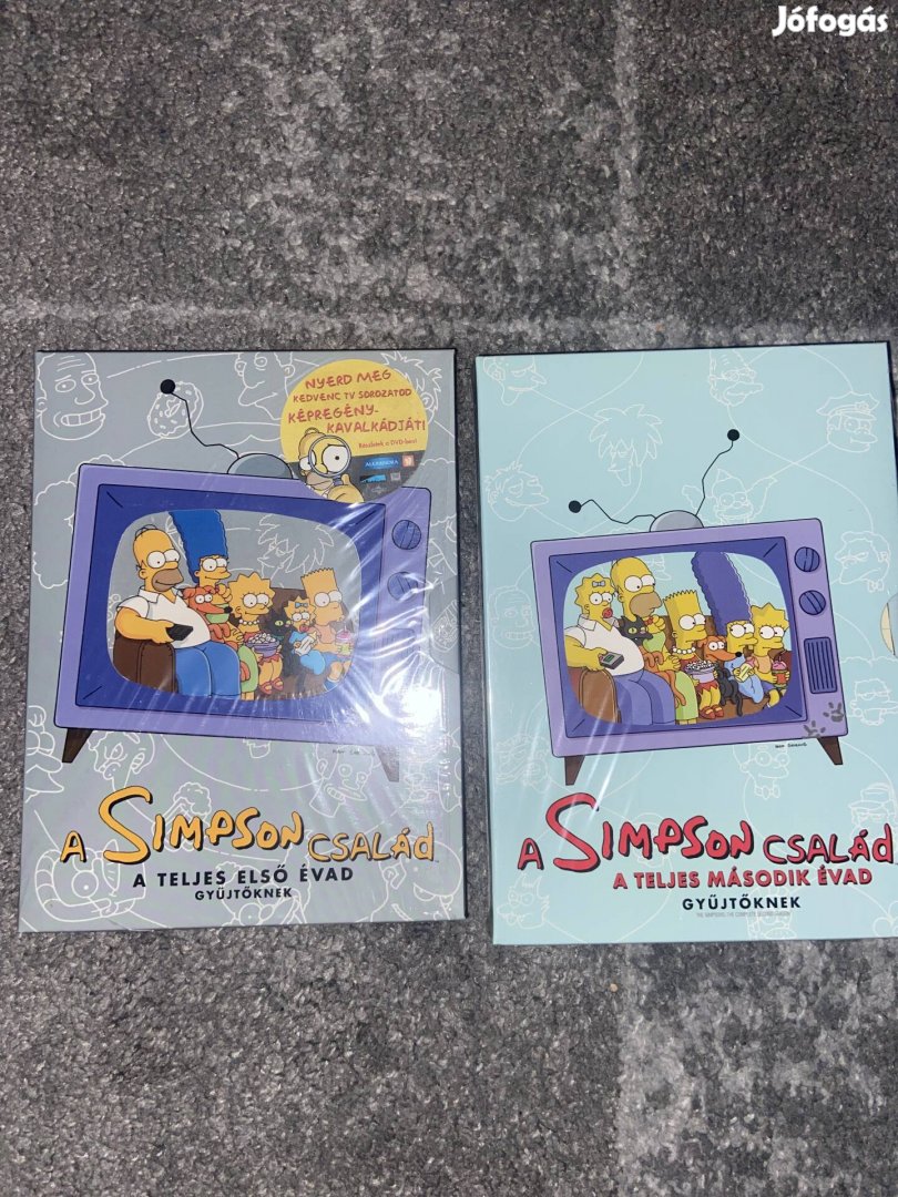 A Simpson család dvd 1-2. Évad egyben!