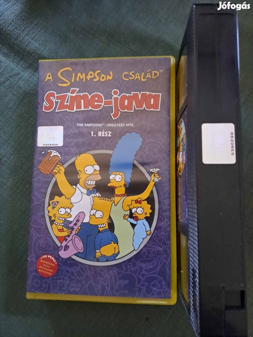 A Simpson család színe java VHS