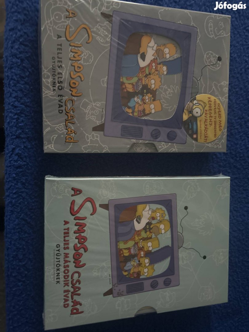 A Simpson család teljes 1-2 évad dvd-n!