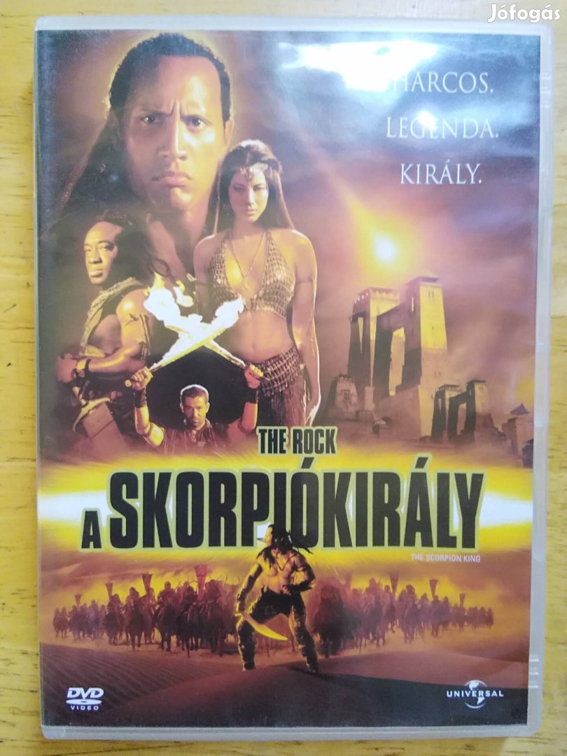 A Skorpiókirály újszerű dvd Dwayne Johnson 