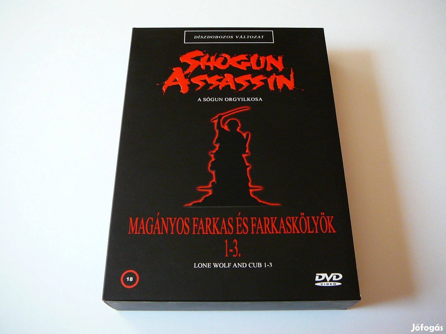A Sógun orgyilkosa - A magányos farkas és farkaskölyök 1-3. DVD Film