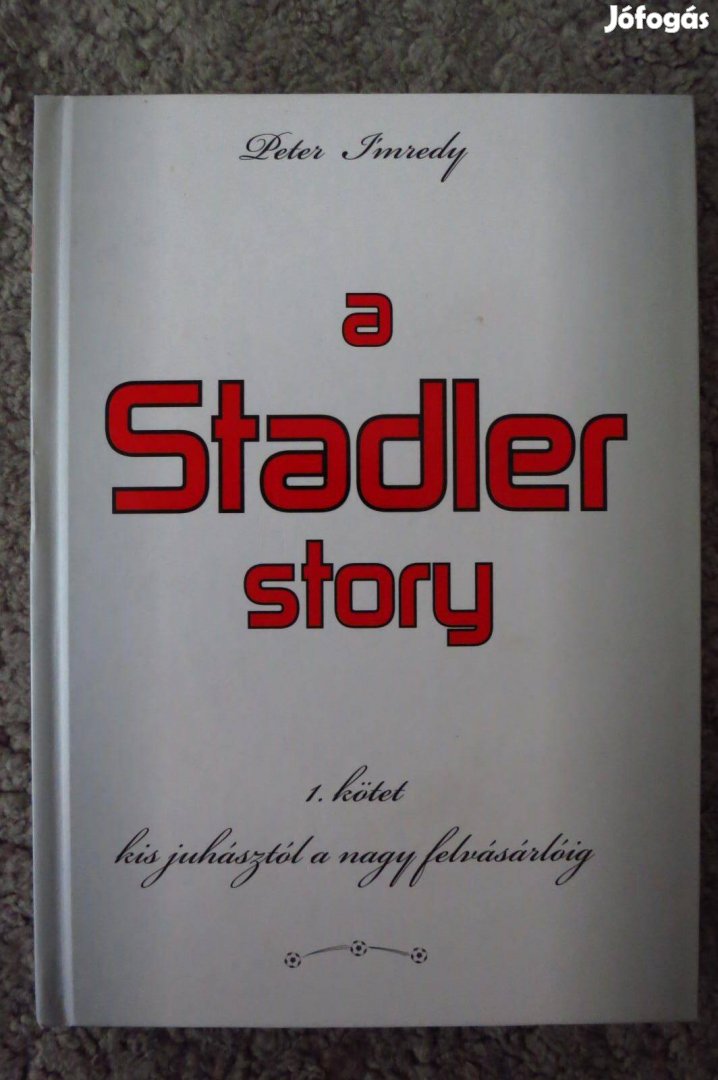 A Stadler Story 1-2-3-4. kötet (új könyvek apró esztétikai hibákkal)