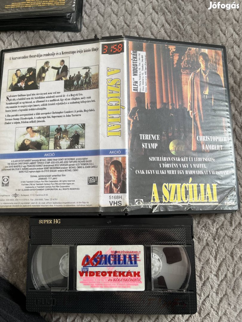 A Szicilai vhs nagytok akció alfa.
