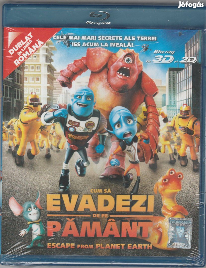 A Szörny mentőakció Blu-Ray 2D + 3D (bontatlan)