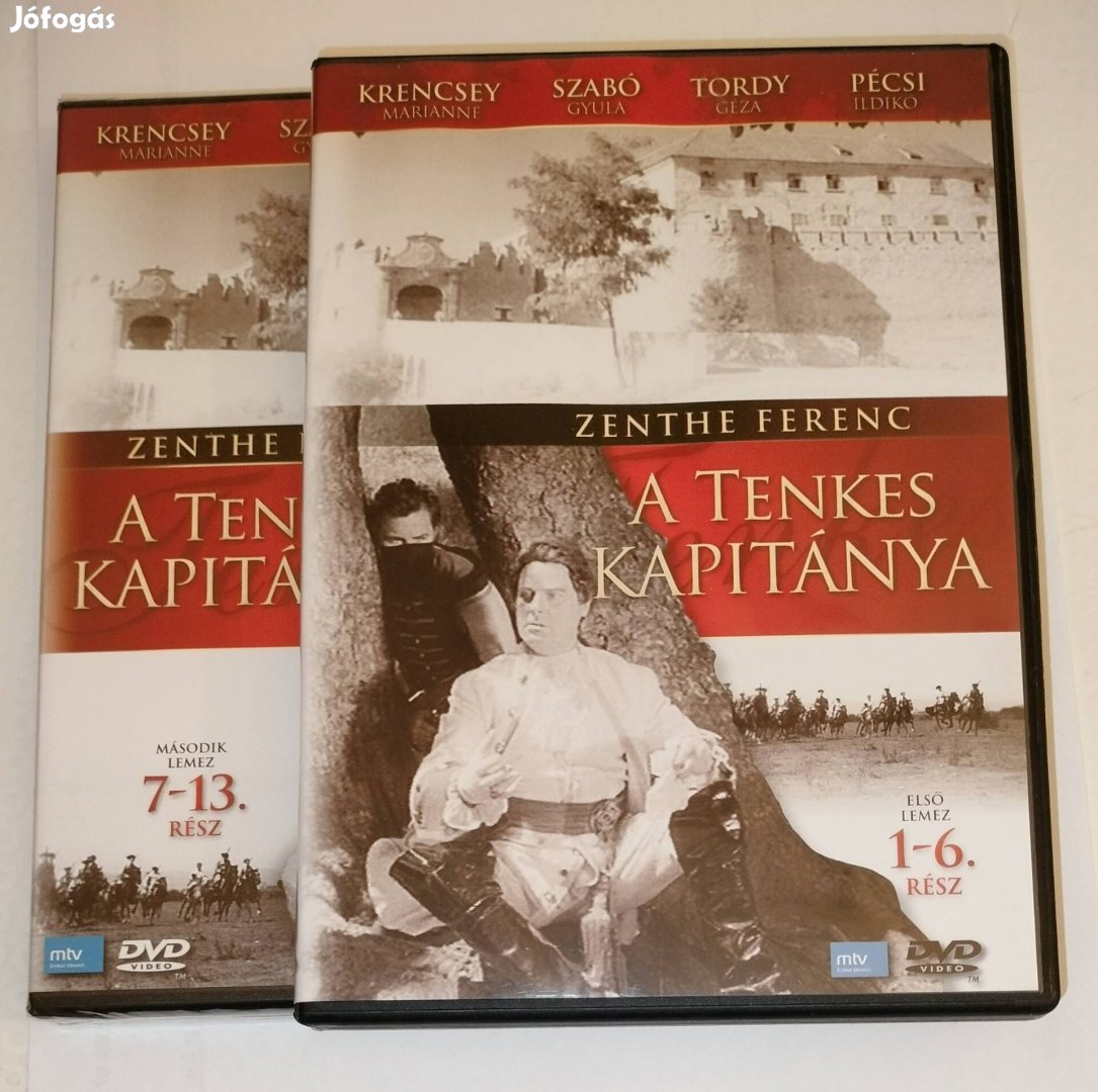 A Tenkes kapitánya dvd 2 lemezes, Zenthe Ferenc 