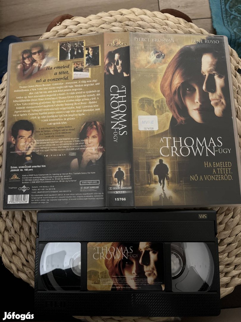 A Thomas Crown ügy vhs