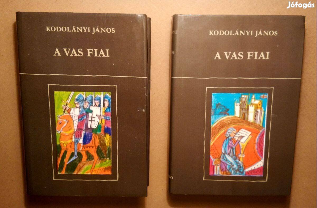 A Vas Fiai I-II. (Kodolányi János) 1981 (viseltes) 16kép+tartalom