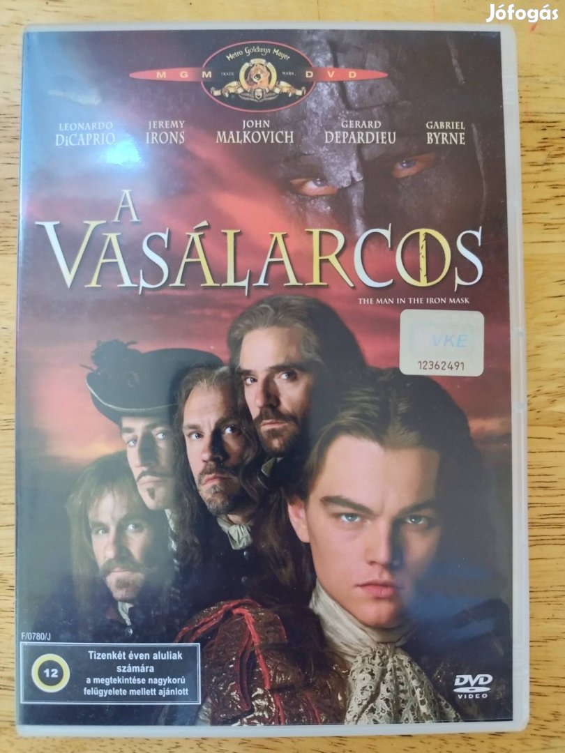 A Vasálarcos dvd Leonardo Dicaprio Szinkronizált változat 