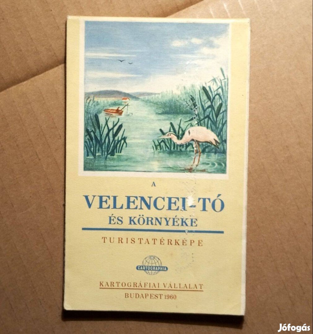 A Velencei-tó és Környéke Turistatérképe (1960)