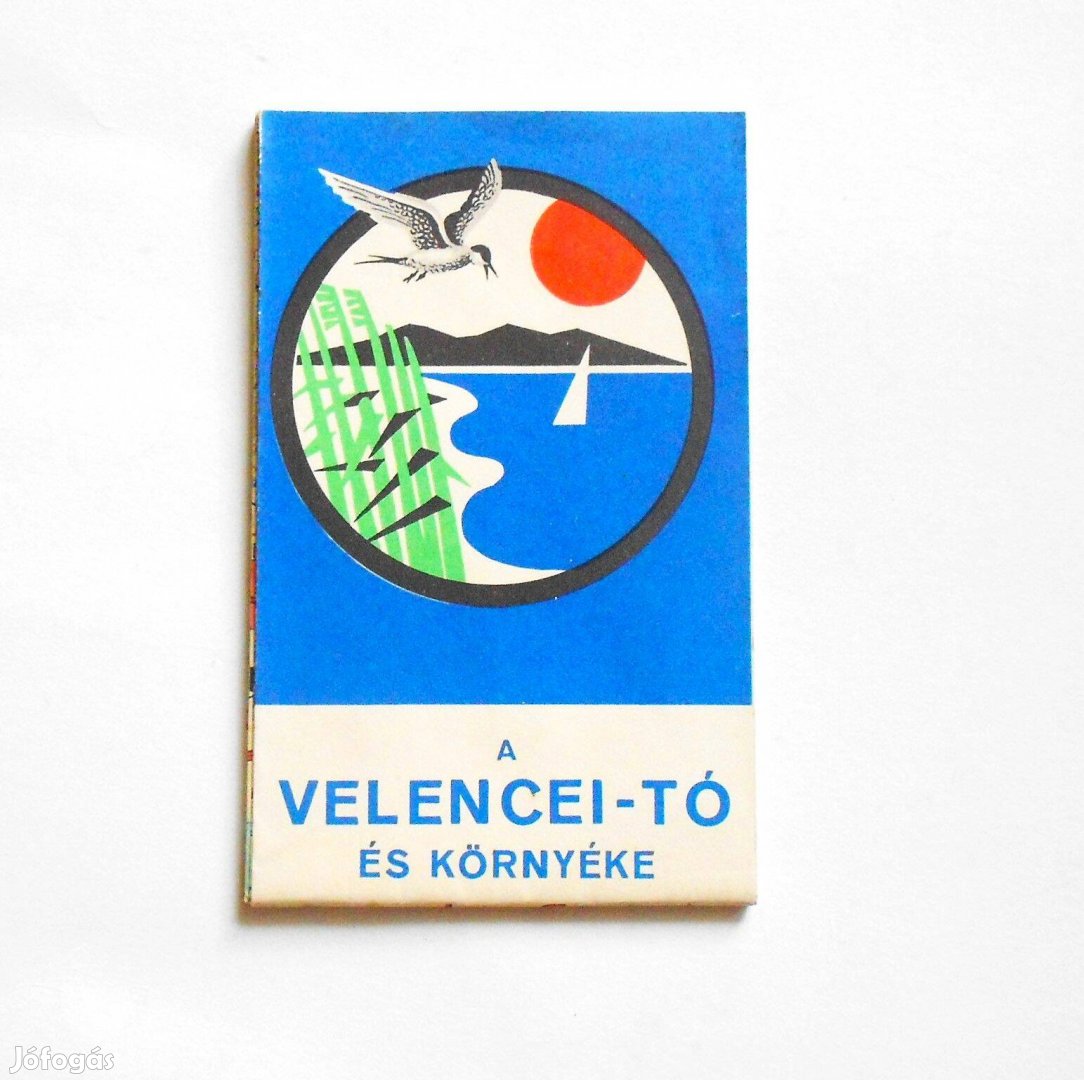 A Velencei-tó és környéke térkép 1969