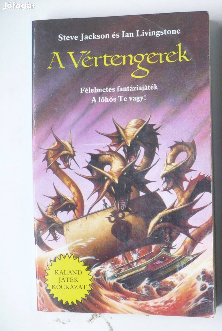 A Vértengerek (Kaland Játék Kockázat Könyv)