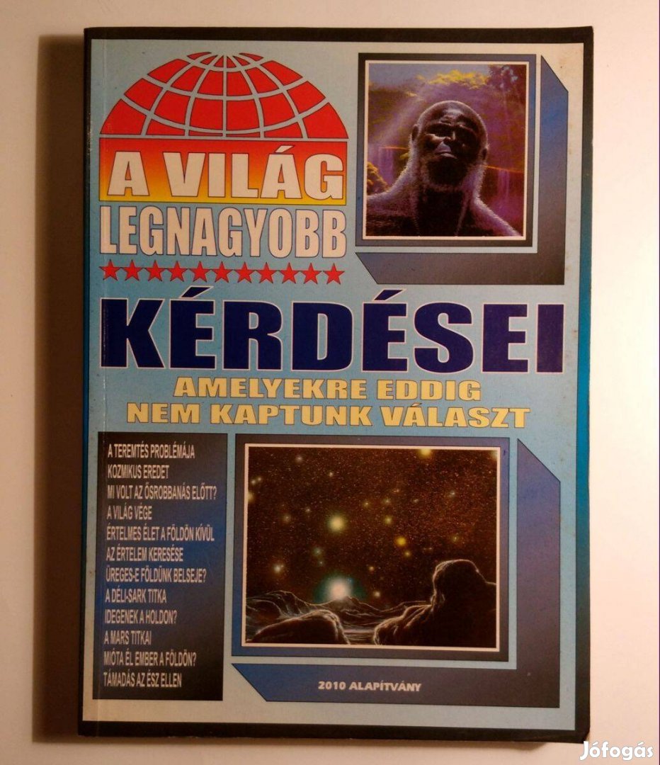 A Világ Legnagyobb Kérdései (Bolyki Tamás) 2001 (8kép+tartalom)