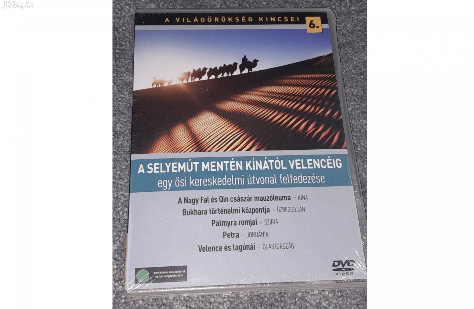 A Világörökség kincsei 6. - A selyemút mentén Kínától velencéig DVD Új