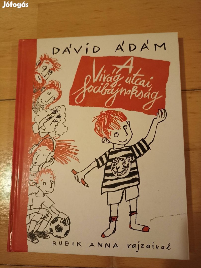 A Virág utcai focibajnokság - újszerű állapotú regény, 7 éves kortól 