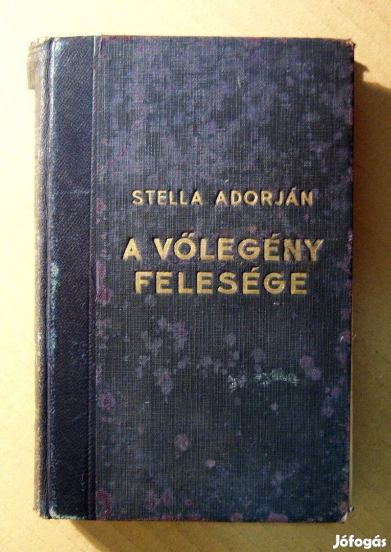 A Vőlegény Felesége (Stella Adorján) 1936 (szétesik) 5kép+tartalom